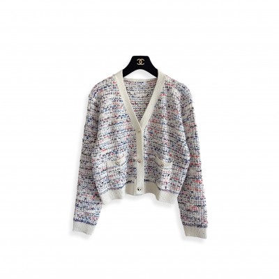 CHANEL SWEATERS LAGENCE JENNI KNIT CARDIGAN 